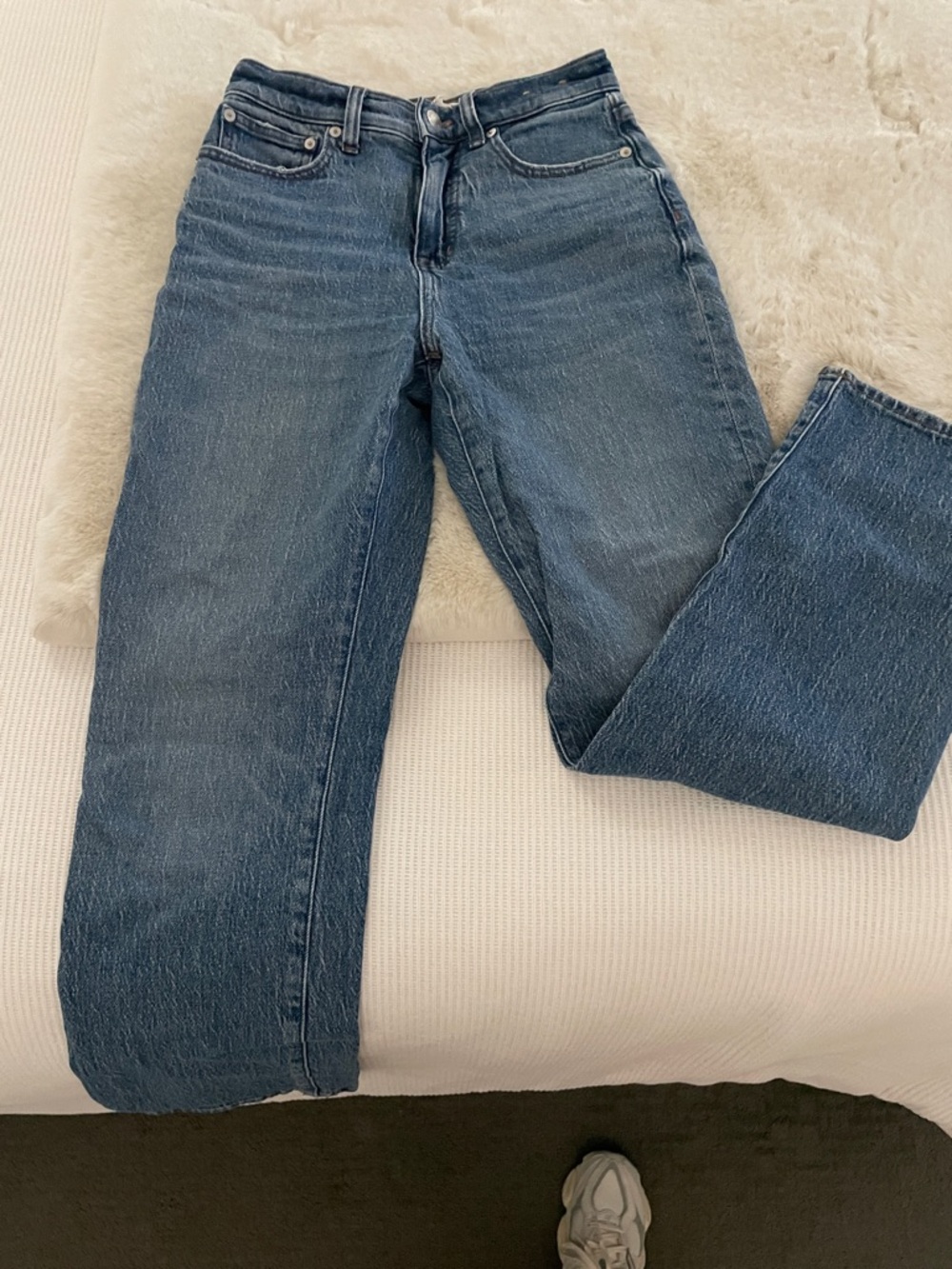 Madewell, size 24, Classic High-Rise Women's Blue Jeans